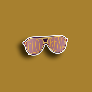 UNA Sunglasses Florence Real Florence Alabama University of North Alabama Encouraging Sticker