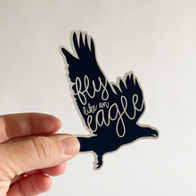 Fly Like An Eagle War Eagle Encouraging Sticker