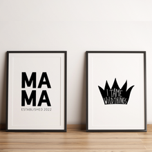 Mama Downloadable Printable Wall Art Mothers Day Gift Downloadable Printable Wall Art