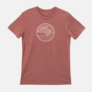 Be Outdoorsy Women's Mountain Tshirt Gift