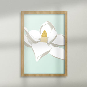 Magnolia Flower Downloadable Printable Wall Art