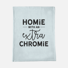 Homie With An Extra Chromie Down Syndrome Baby Blanket Baby Shower Gift