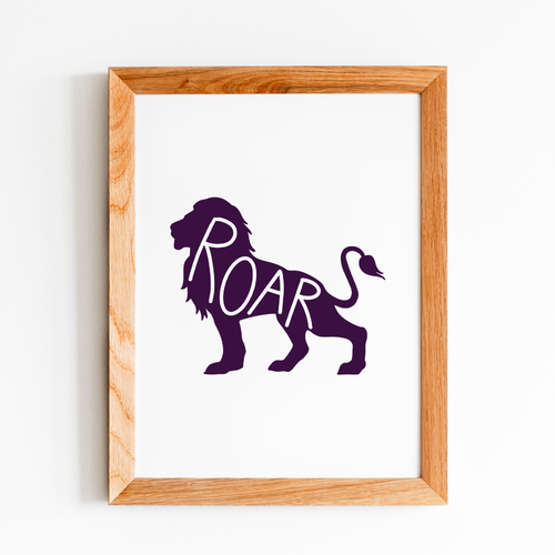 UNA Lions University of North Alabama Mascot Printable Art Digital SVG Download